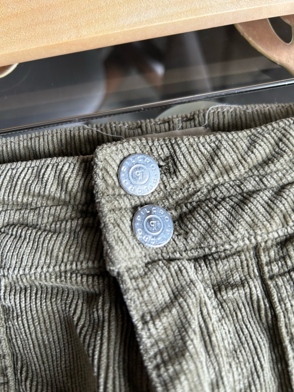 Pilcro by Anthropologie The Wanderer Relaxed Corduroy Pants Size 28 - Picture 10 of 16